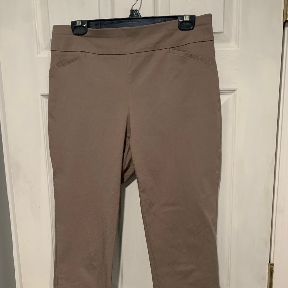 Chico's Tan Capri Pants